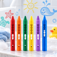 Thumbnail for DoodleBath – Colorato e divertente – Set di 6 gessetti da bagno
