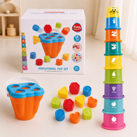 Thumbnail for SmartSort – Motricità e apprendimento – Bicchieri impilabili con gioco di smistamento delle forme
