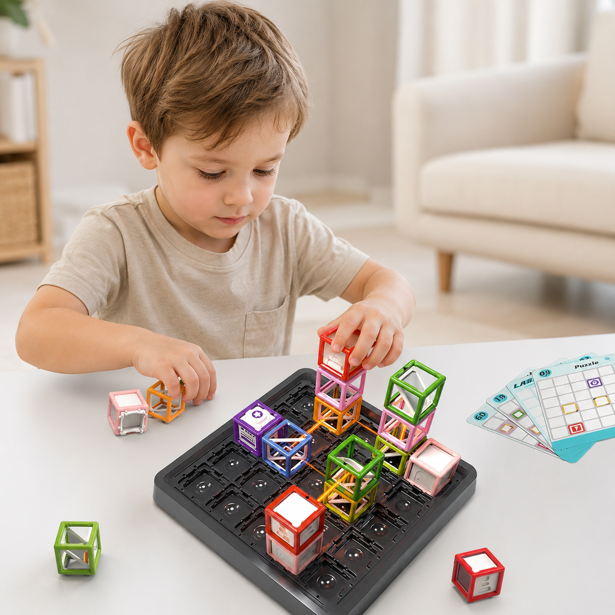 LaserLogic – Educativo e stimolante – Gioco di logica “Labirinto laser”