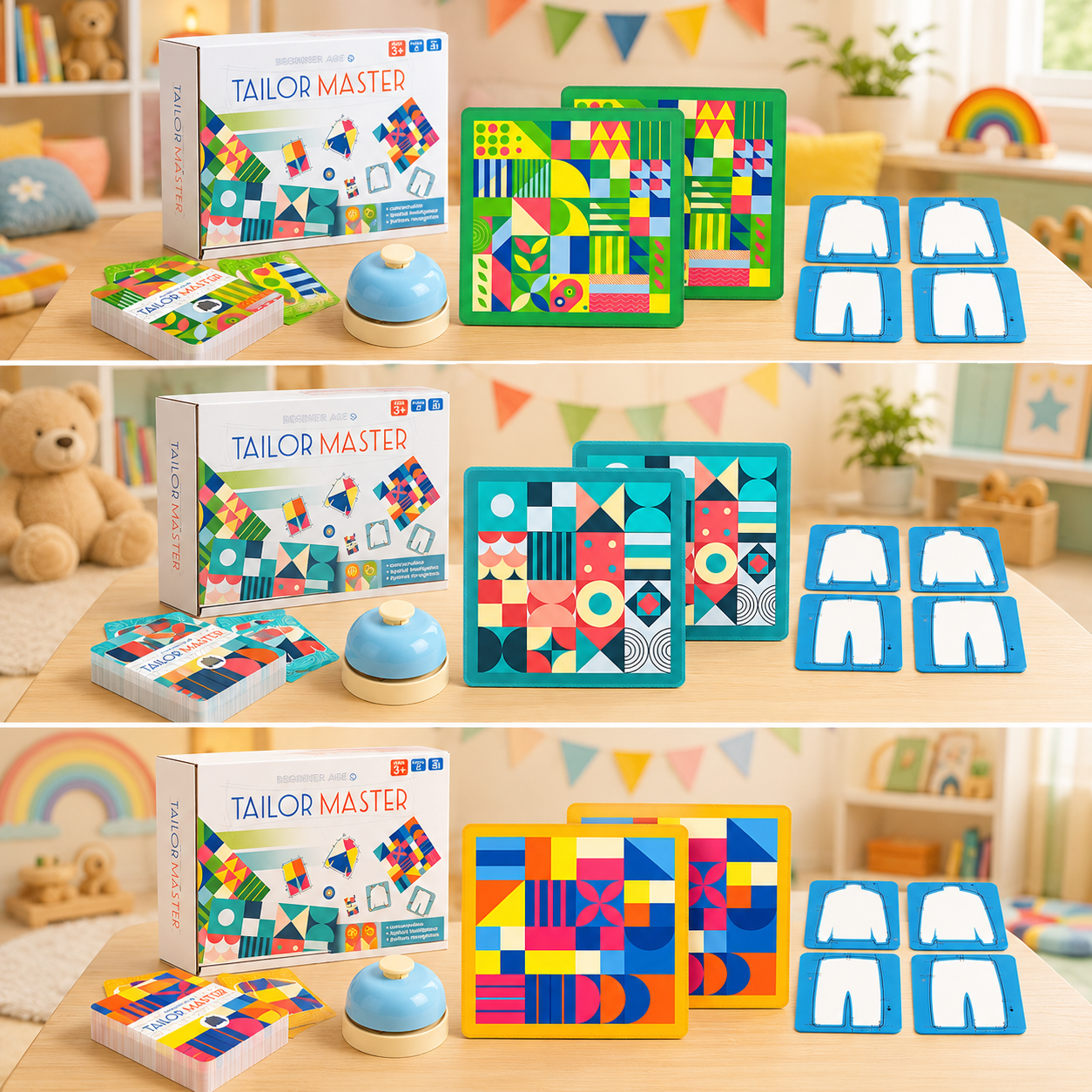 PatternMaster – Educativo e strategico – Gioco di abbinamento di colori e forme