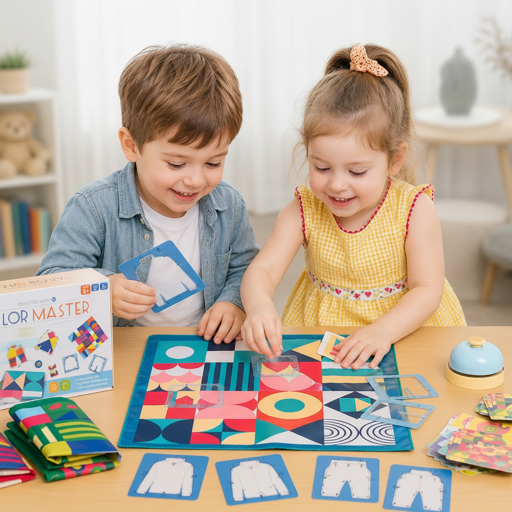PatternMaster – Educativo e strategico – Gioco di abbinamento di colori e forme