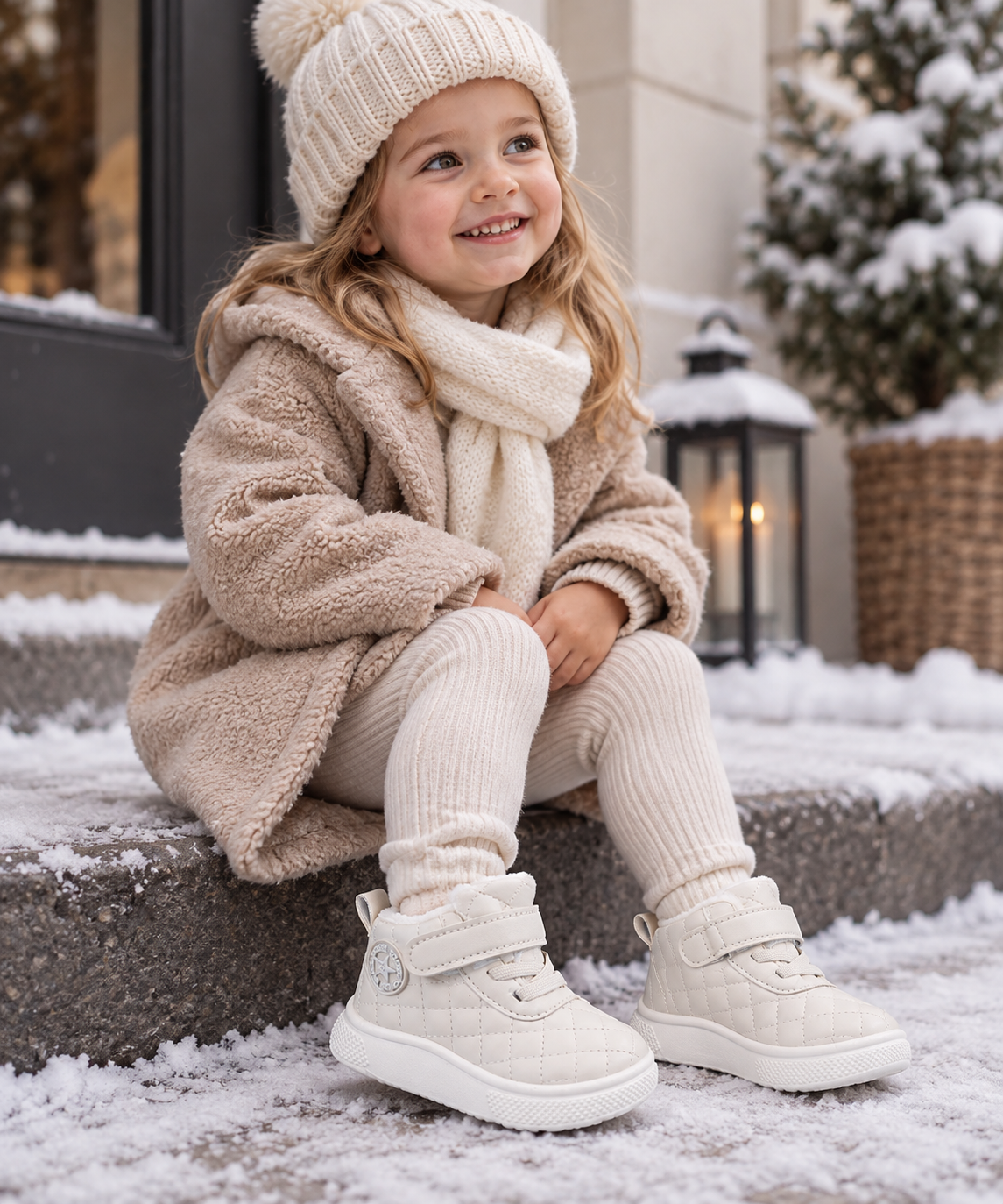 WarmWalk – Comode e alla moda – Stivali invernali per bambini con fodera in peluche