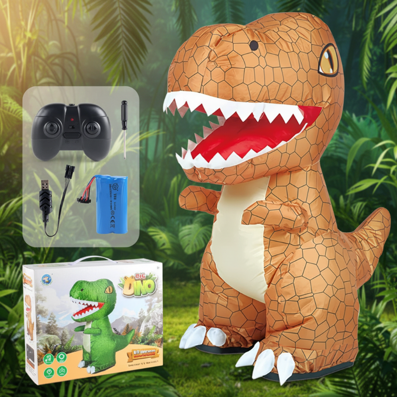 Inflatable Tyrannosaurus Rex – Divertimento e apprendimento – Dino gonfiabile telecomandato