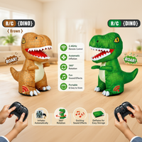 Thumbnail for Inflatable Tyrannosaurus Rex – Divertimento e apprendimento – Dino gonfiabile telecomandato