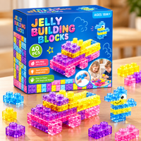 Thumbnail for JellyBuild – Morbidi e creativi – Mattoncini flessibili in gelatina