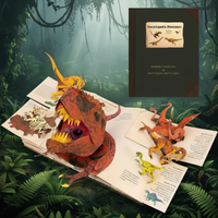 Thumbnail for JurassicKids – Avvincente ed educativo – Enciclopedia dei dinosauri in 3D, libro pop-up