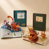 JurassicKids – Avvincente ed educativo – Enciclopedia dei dinosauri in 3D, libro pop-up