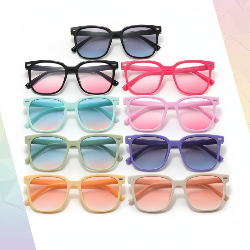Kids Sunglasses Set – Protezione dai raggi UV e divertimento – Occhiali da sole per bambini