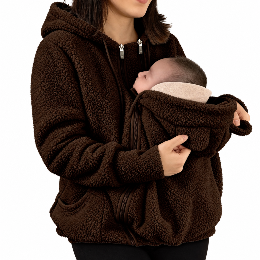MamaNest – Calda e pratica – Giacca 2 in 1 per mamma e bambino