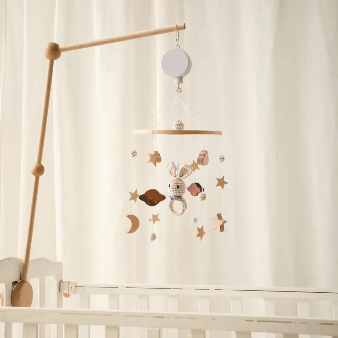 LittleNest – Tranquillità naturale - Babymobile di legno