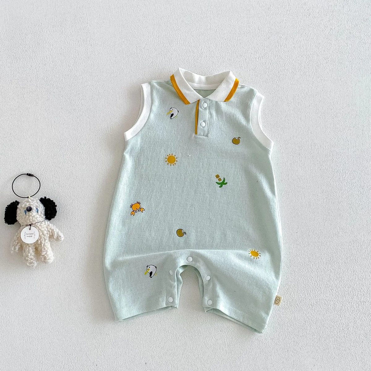 SunnyBaby – Comodo e carino – Body a polo per neonati