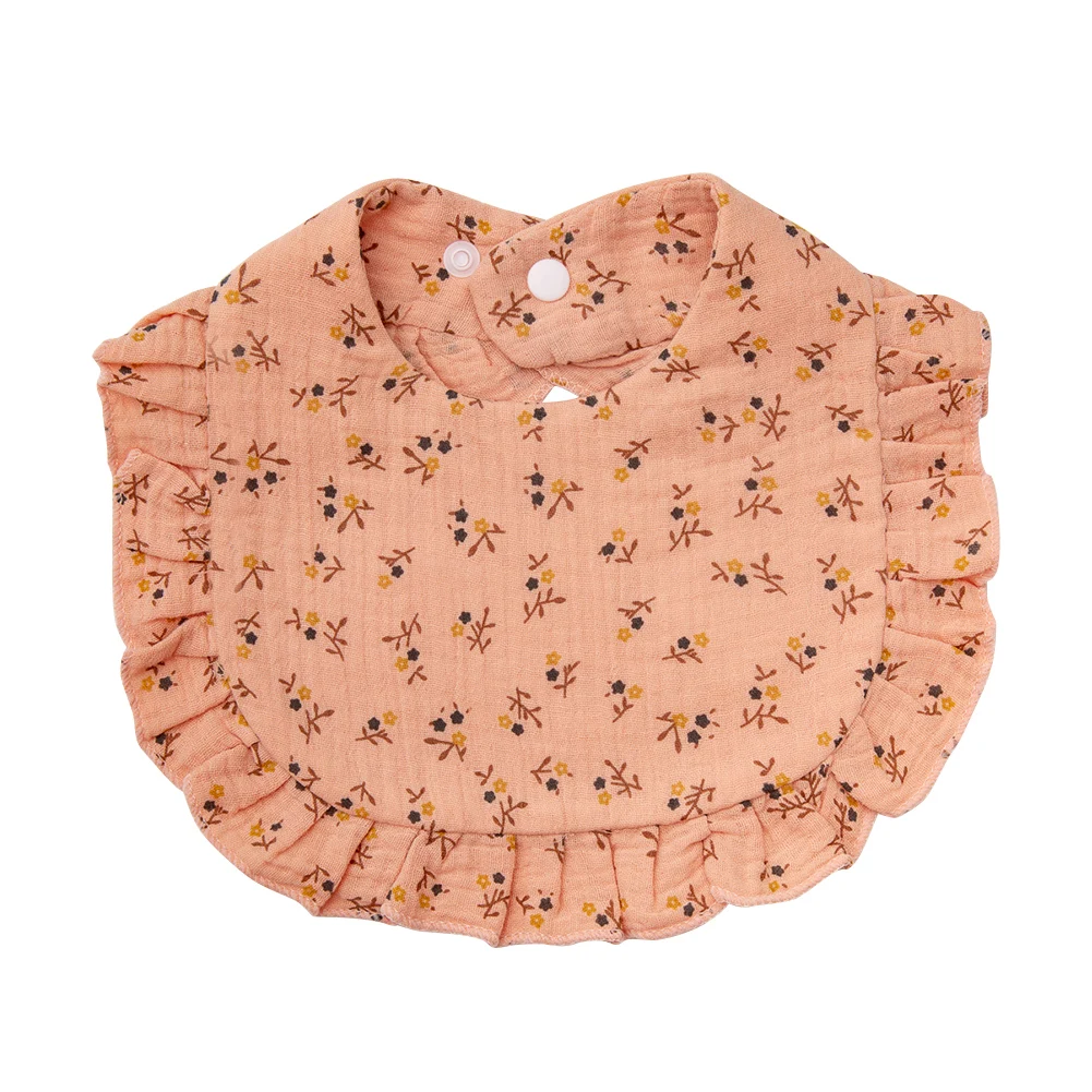 BabyBloom – Carino e comodo – Bavaglino per neonati con bordo a balze