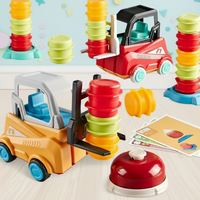Thumbnail for LittleBuilders – Interattivo e sicuro – Set da gioco con carrello elevatore