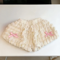 Thumbnail for LovelyBloom – Morbidi e carini – Pantaloncini da bambino con volant e fiocco