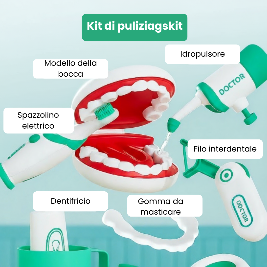 MedJoy – Educativo e interattivo – Set da gioco medico e dentista