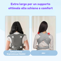 Thumbnail for SoftNest - Comodo, traspirante e sicuro - Marsupio ergonomico per neonati