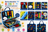 Thumbnail for 7-in-1 Busy Board – Motricità e apprendimento – Lavagna delle attività