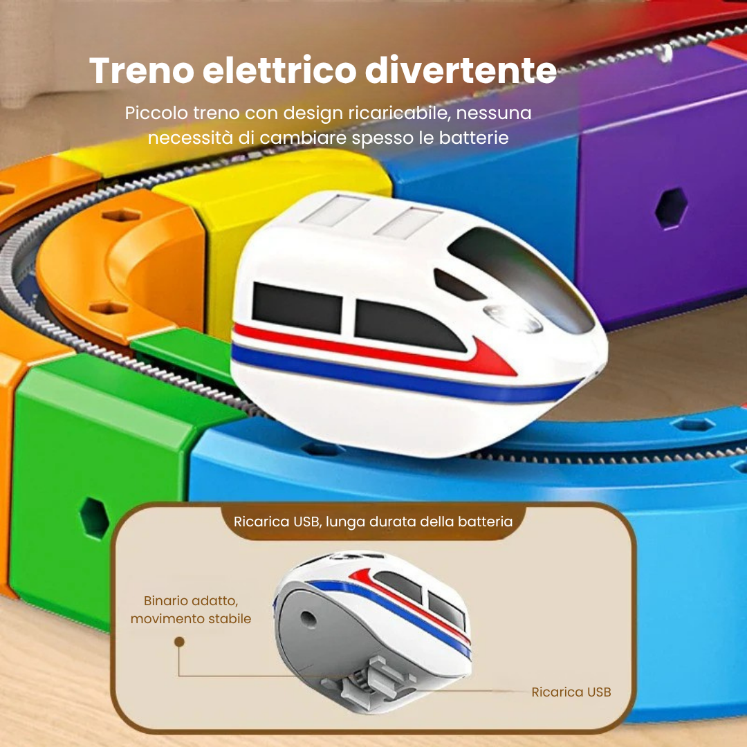 DIY Cube Track – Creativo e attivo – Creativo binario ferroviario fai da te