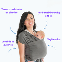 Thumbnail for SoftNest - Comodo, traspirante e sicuro - Marsupio ergonomico per neonati