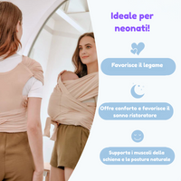 Thumbnail for SoftNest - Comodo, traspirante e sicuro - Marsupio ergonomico per neonati