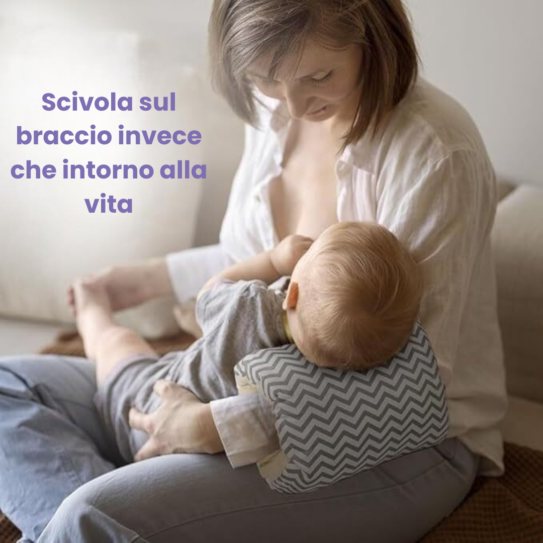 MamáEase – Ergonomico e morbido – Cuscino per l'allattamento per neonati