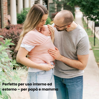 Thumbnail for ComfortCarry – Trasporto confortevole per la schiena – Fascia porta bebè ergonomica