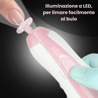 Thumbnail for SafeCare – Silenzioso e sicuro – Set elettrico per limare le unghie dei bambini