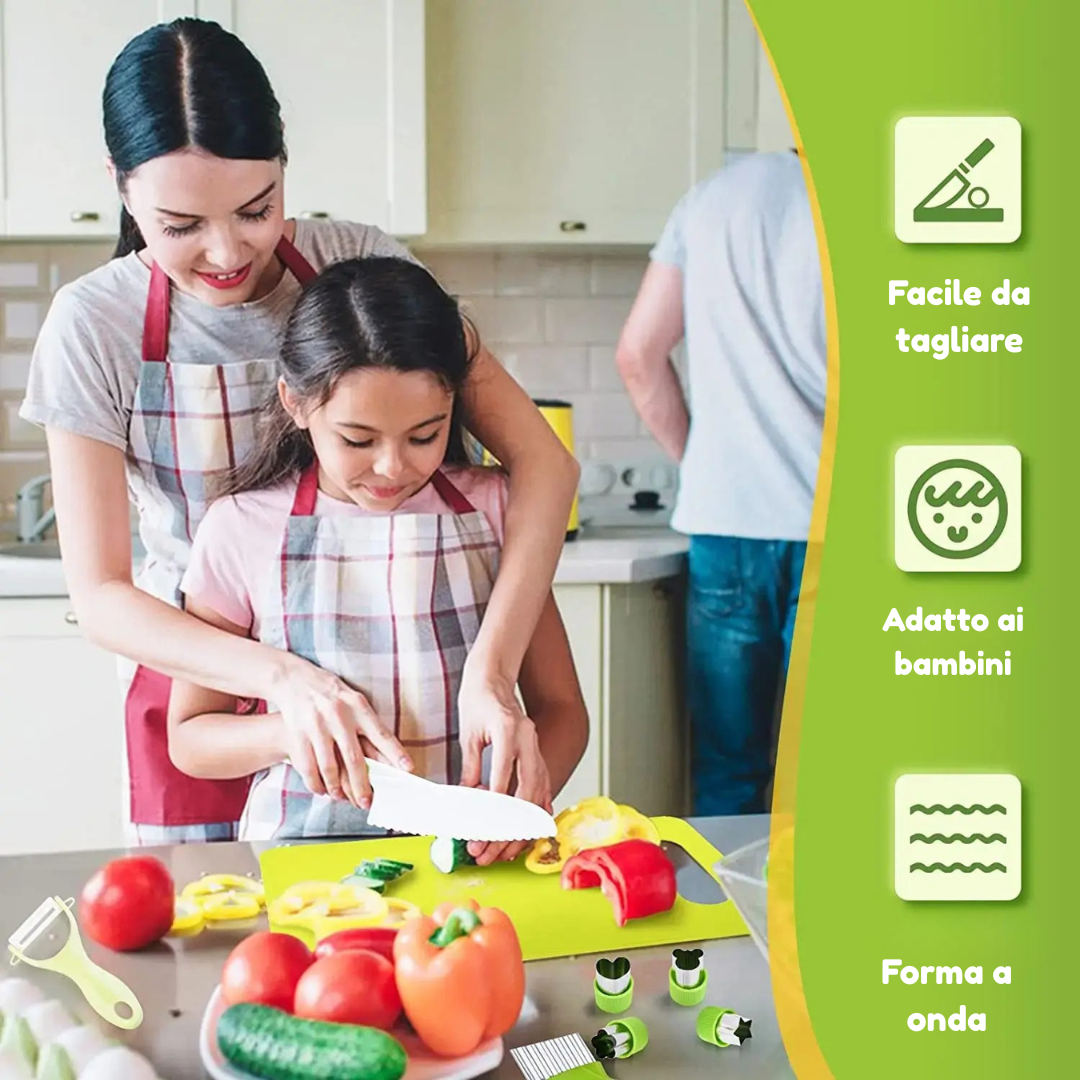Junior Chef Set™ - Utensili da cucina sicuri - Cucina giocattolo