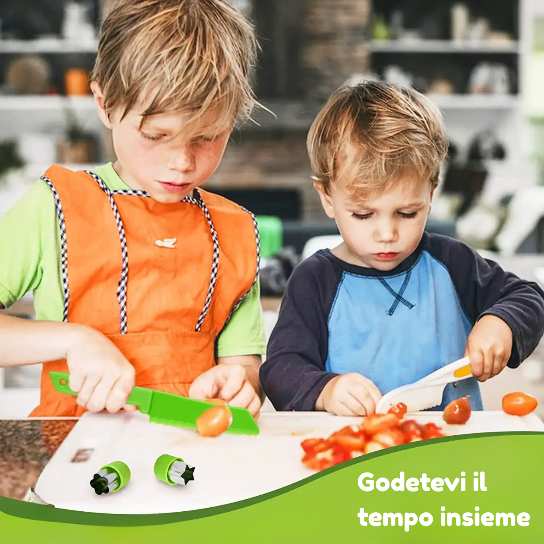 Junior Chef Set™ - Utensili da cucina sicuri - Cucina giocattolo