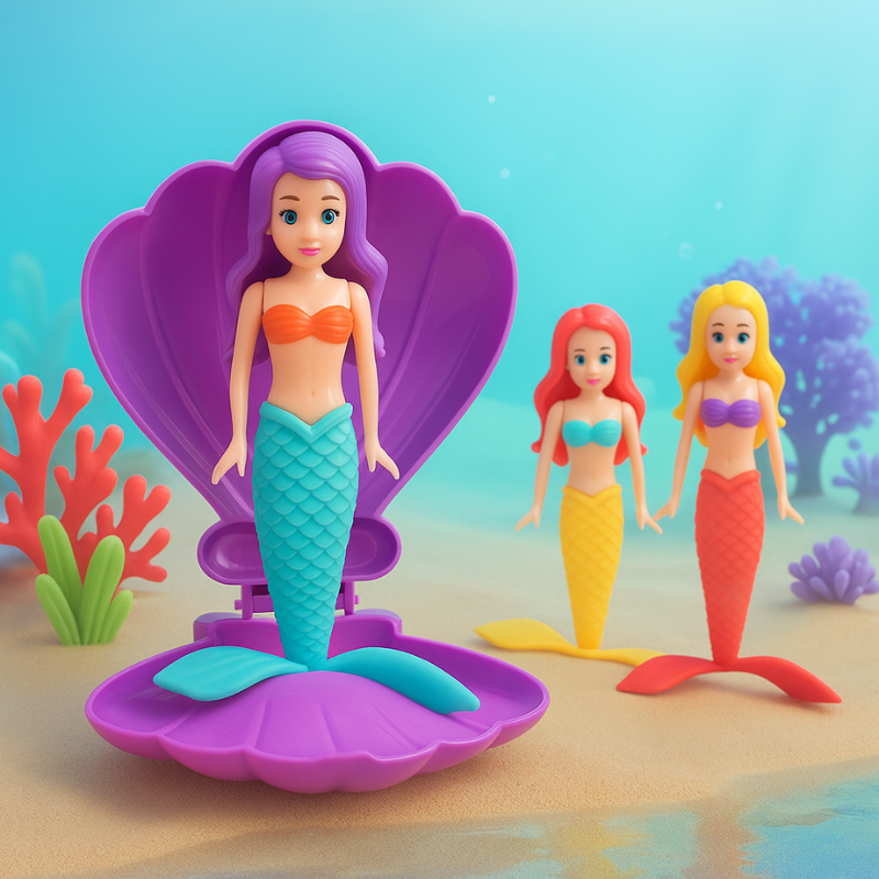 AquaWhirl – Divertimento magico in piscina - Sirena in conchiglia