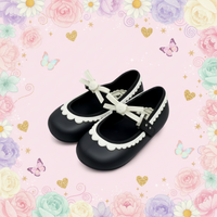 Thumbnail for MiniChic – Eleganza e stile – Pantofole per bambini con fiocco