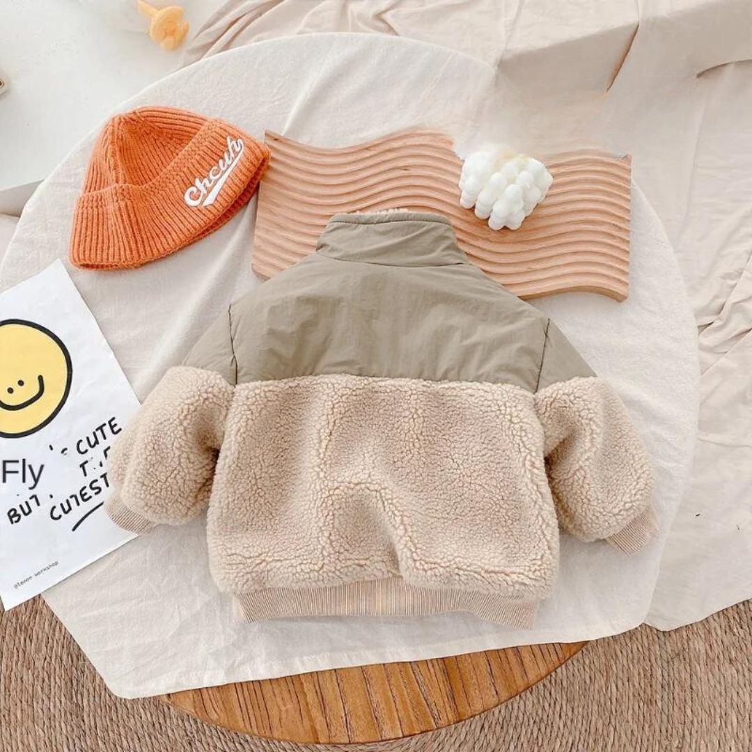 Mini Fashion™ - Abbigliamento invernale - Giubbotto in pile per bambine