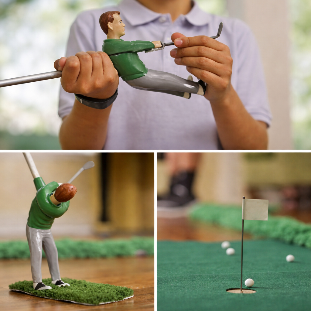 Mini Golf Practice Set – Attivo e istruttivo – Set da allenamento per il golf