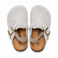 Thumbnail for LittleWalk – Comodi e alla moda – Sandali zoccoli in pelle scamosciata