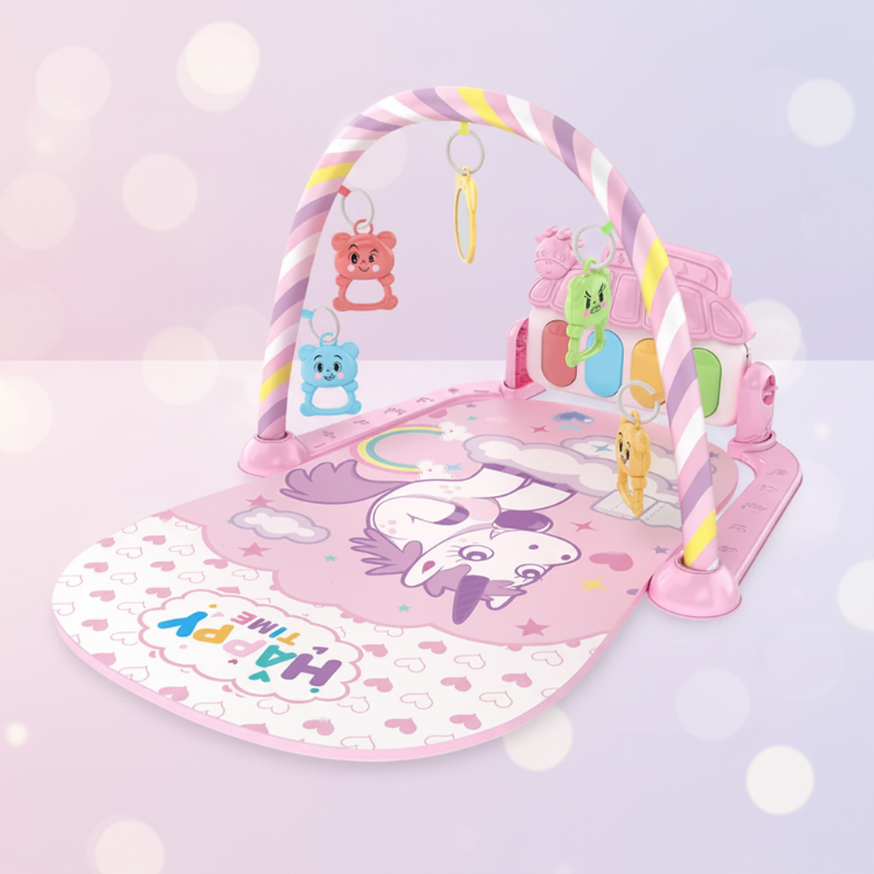 Musical Baby Play Gym – Colorato ed educativo – Tappetino per ginnastica neonatale