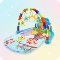 Thumbnail for Musical Baby Play Gym – Colorato ed educativo – Tappetino per ginnastica neonatale