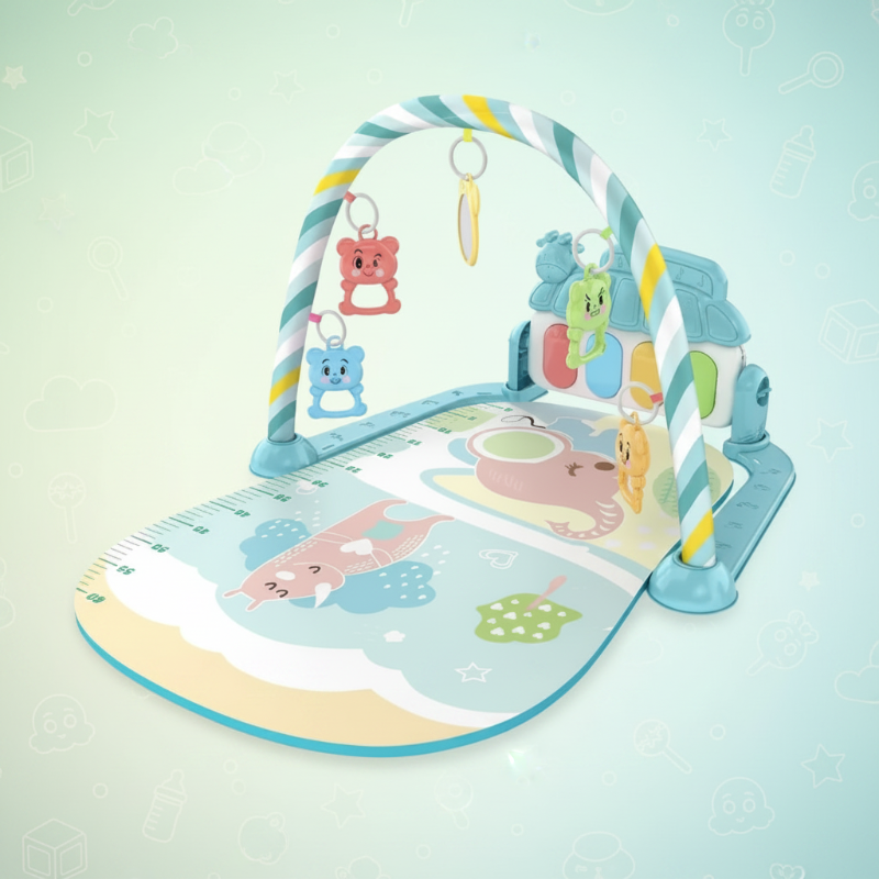 Musical Baby Play Gym – Colorato ed educativo – Tappetino per ginnastica neonatale