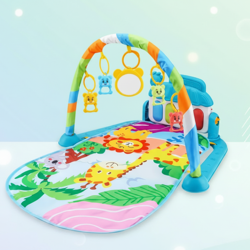 Musical Baby Play Gym – Colorato ed educativo – Tappetino per ginnastica neonatale