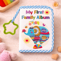 Thumbnail for Baby Photo Album – Delicato & Ricordi – Album fotografico in tessuto