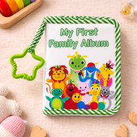 Thumbnail for Baby Photo Album – Delicato & Ricordi – Album fotografico in tessuto