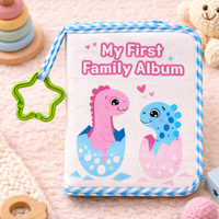 Thumbnail for Baby Photo Album – Delicato & Ricordi – Album fotografico in tessuto