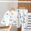 Mini Fashion™ - Materiale traspirante - Pigiama in lino per bambini