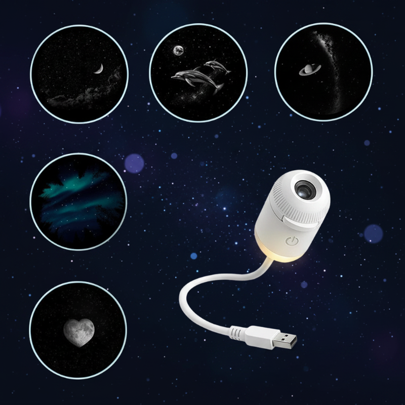 NightSky – Regolabile e magica in camera da letto – Lampada LED Galaxy