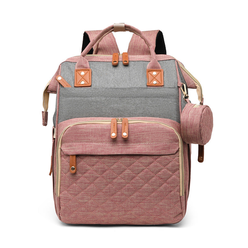 TravelNest – Sempre un posto dove riposare – Borsa per pannolini 2 in 1 con lettino per bambini