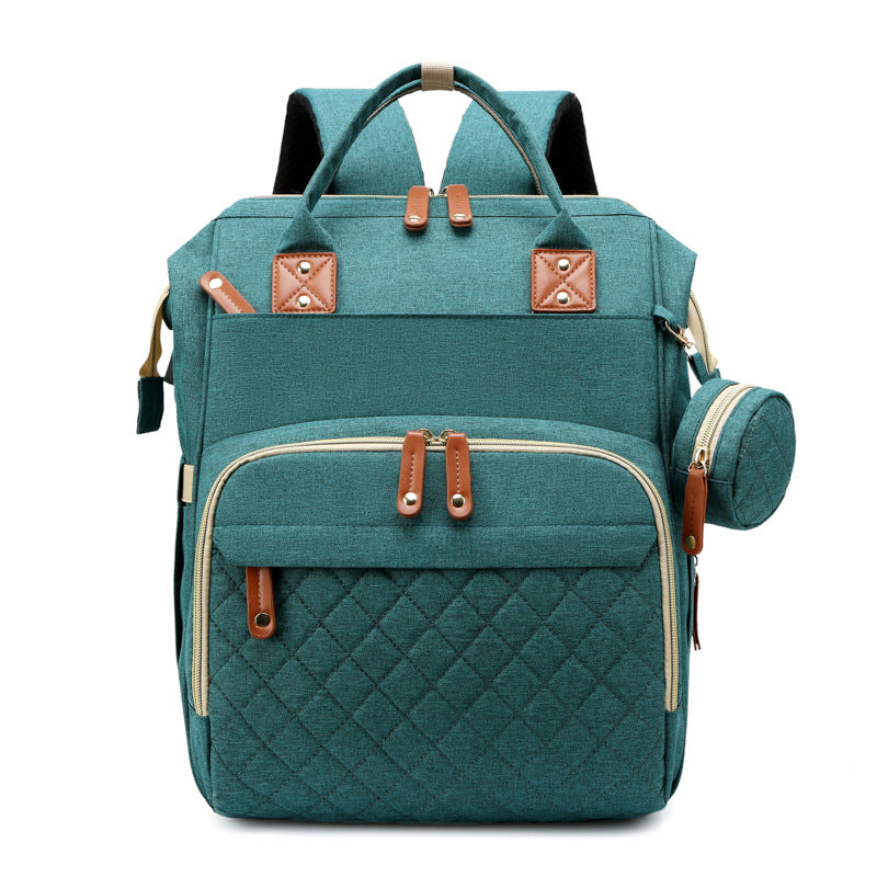 TravelNest – Sempre un posto dove riposare – Borsa per pannolini 2 in 1 con lettino per bambini