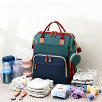 Thumbnail for TravelNest – Sempre un posto dove riposare – Borsa per pannolini 2 in 1 con lettino per bambini