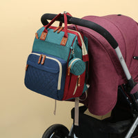 Thumbnail for TravelNest – Sempre un posto dove riposare – Borsa per pannolini 2 in 1 con lettino per bambini