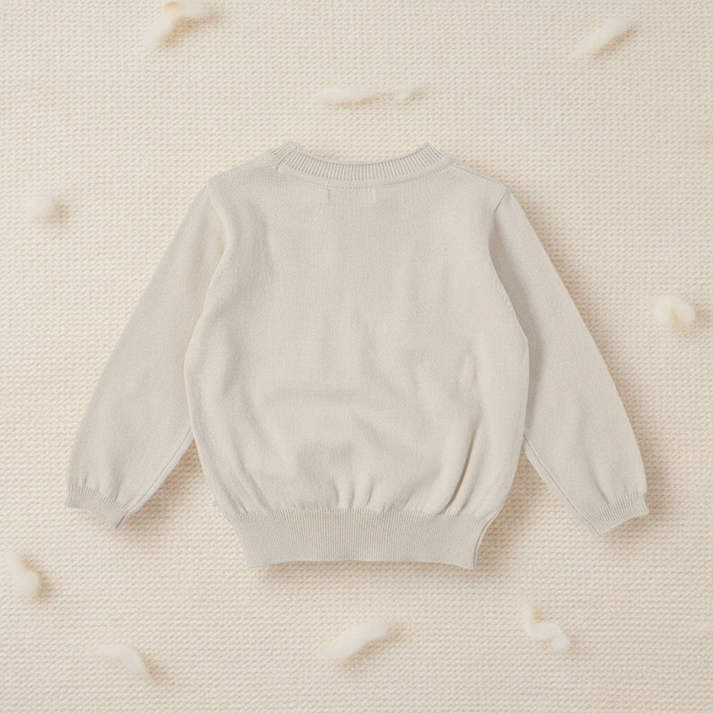 Thin Cotton Pullover – Luce & Comfort – Maglione lavorato a maglia per bambini