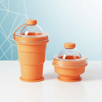 Thumbnail for FlexiCup – Pratico e portatile – Bicchierino pieghevole in silicone