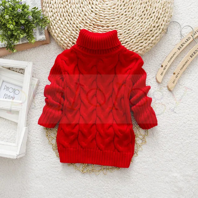 Mini Fashion™ - Maglione per bambini a collo alto